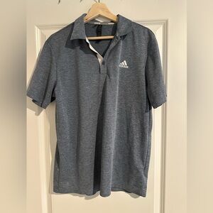 Adidas Men's Blue Polo Shirt